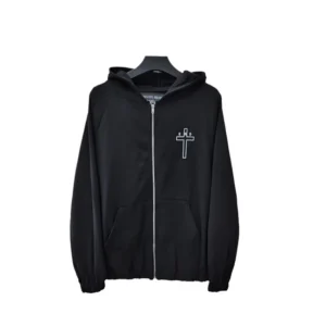 Black zipper sweatshirt Black zipper sweatshirt