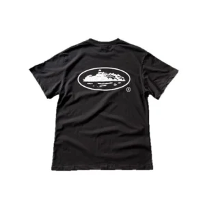 Black short-sleeved shirt Black short-sleeved shirt