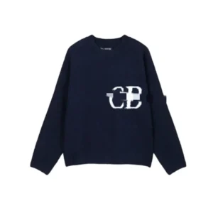 Navy blue round-neck sweater Navy blue round-neck sweater