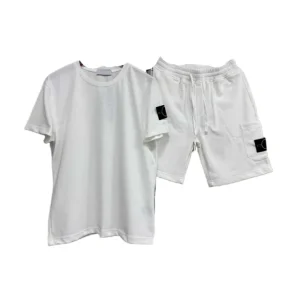 Round-neck men's and women's short-sleeved T-shirt